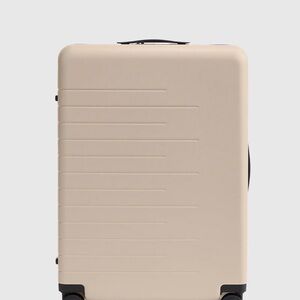 Quince Large Check in Suitcase in Tan (no bundles)